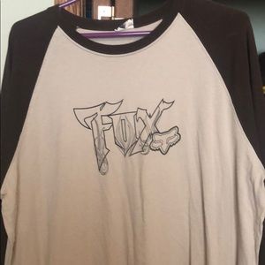 Men’s fox long sleeve shirt